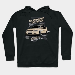 Evo IX - Burning Wheel Hoodie